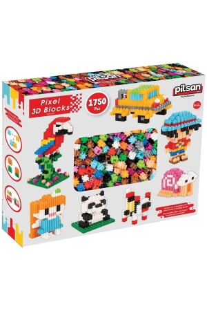 Pixel 3d Blocks 1750 Pieces PILSAN03616 - PİLSAN