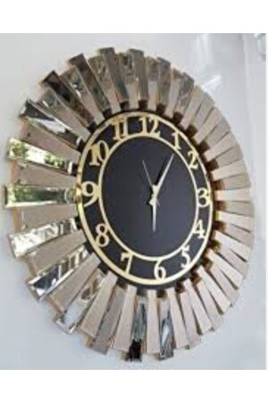 Piyano Ayna Saat 70*70 Cm Piyano002 - Altınoran