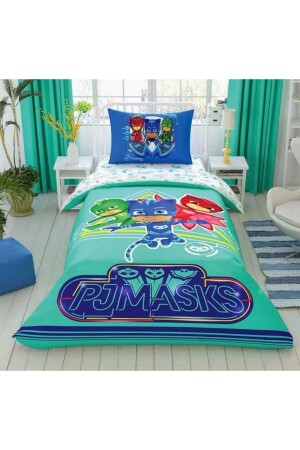 قناع Pj مرخصة من MNZ تحريك القطن غطاء غطاء القناع مجموعة قناع pjmasks_1 - Taç