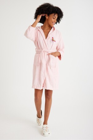 Plain And Hooded Cotton Children's Bathrobe 21Y2604587700900 - COTENCONCEPT