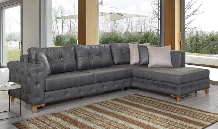 Plain Corner Set - Cadde Yıldız