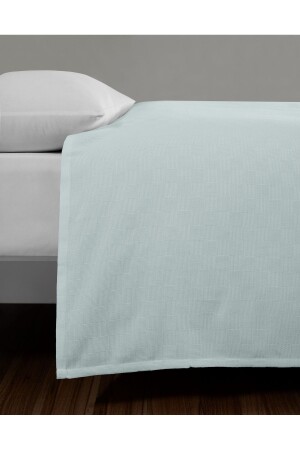 Plain Single Pike - Checkerboard Pattern - 160x230 - Mint PK2001 - HERAKLEIA HOME