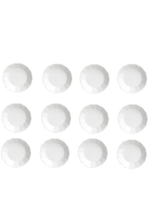 Plain White Teeteller 12 cm 12-teilig Porland Plain - Porland