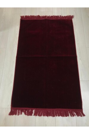 Plain Woven Velvet Prayer Rug 580 grams Gift Prayer - Home