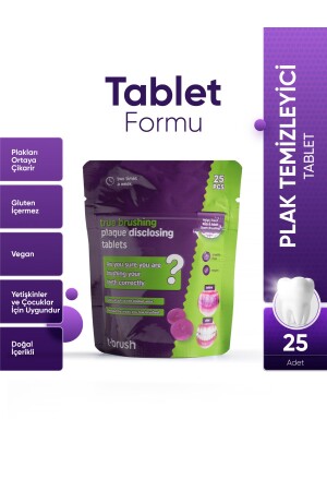 Plak Kaşifi ve Tartar Gösterici Tablet - Tbrush
