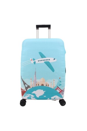 Plane Büyük Boy Valiz Için Valiz Kılıfı - Bagacar
