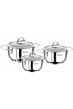 Planet 6 Piece Mini Cookware Set 71260511 - Pierre Cardin