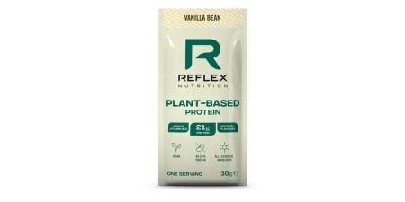 Plant Based Protein, Vanilla Bean - 30 grams (1 serving) - Reflex Nutrition