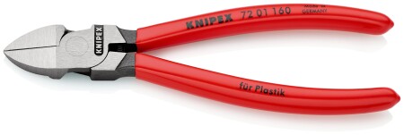 Plastic and lead cutting pliers KNIPEX 7201 - Knipex