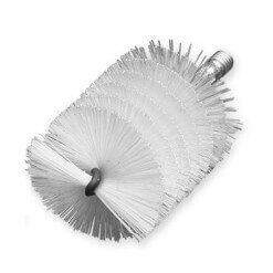 Plastic brush with thread LESSMANN 150x100mm - LESSMANN