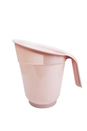 Plastic Inclined Multi-Purpose Practical Rice Pasta Strainer Pink cs417 - Tiesa Home