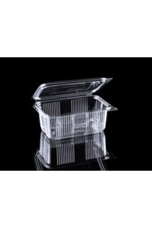Plastic Leakproof Container 1000 Gr Cc Disposable Disposable Plastic Bowl with Lid 50 Pieces - Miopack