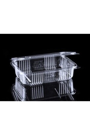 Plastic Leakproof Container 1500 Gr Cc Disposable Disposable Plastic Bowl with Lid 50 Pieces miopack1500d50 - Genel Markalar