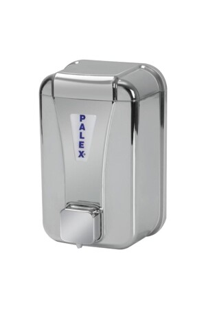 Plastic Liquid Soap Dispenser Wall Mounted Complete Chrome 1000 Ml 14-209 - Prestij