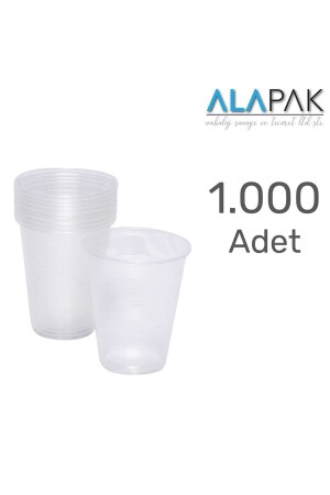 Plastic Pet Cup Vending Cup 180 cc 1. 000 Pieces - Alapak
