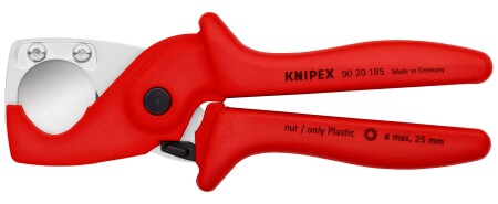Plastic pipe cutting pliers KNIPEX 9020 185mm - Knipex