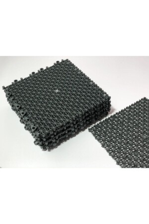 Plastic Unbreakable Floor Tile Floor Covering Bathroom Floor Tile 25x25- (1 Piece) - Gerçektrend