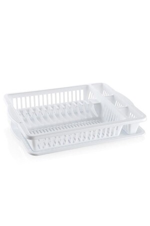 Plastik Bulaşık Sepeti- Tek Katlı Tabaklık - Bimbambom