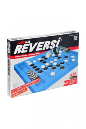 Plastik Reversi Yeni Versiyon Akıl Ve Zeka Oyunu - Redka