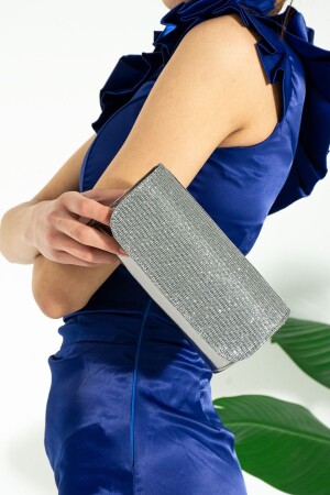 MNZ-بلاطينية زرقاء مساء ثوب الأكياس محفظة كعبات الأكياس البلاتينيةسطح غطاء كوبراالبلاتين - efnanstore