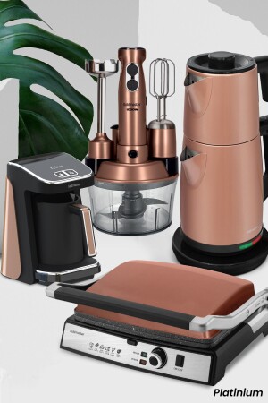 Platinum Advantageous Electronic Wedding Package Electric Kitchen Dowry Set BY5714G - GoldMaster