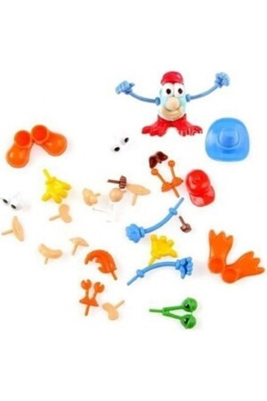 Play Dough Accessory Body Parts 26 Pieces - Bubu