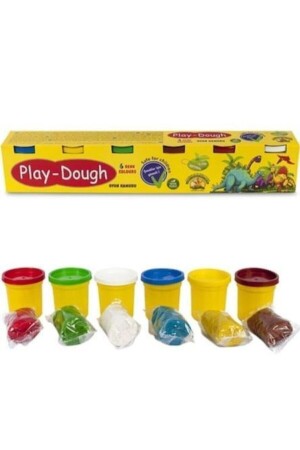 Play Dough Set of 6 Ern-009 - Play Dough