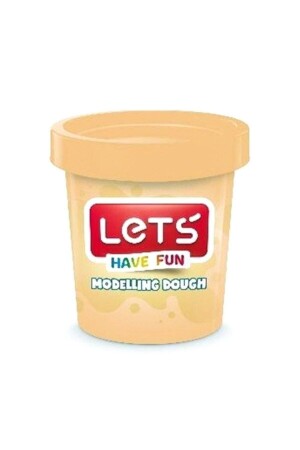 Play Dough Single Color Skin Color 150 gr L-8340-12 - Lets