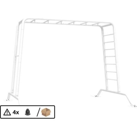 PlayBase - Frame bottom plate screw set (4x) - BERG