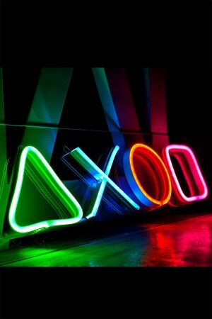 Playstation Keypad Neon Led - Vinyuup