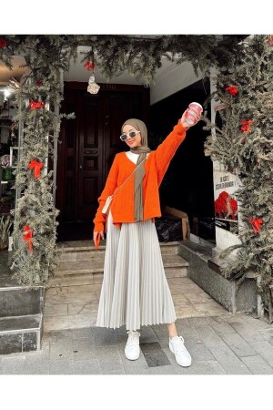 Pleated Hijab Skirt - Trend Marfa