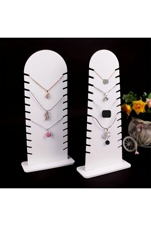 Plexi 2-Piece Necklace and Bracelet Stand - Plex
