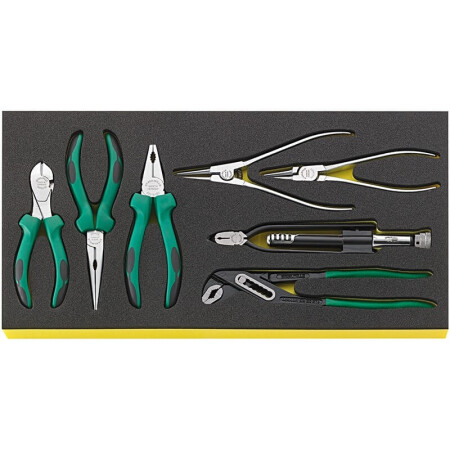 Pliers set STAHWILLE TCS in case WT 6501-6602/7-1 - Stahlwille