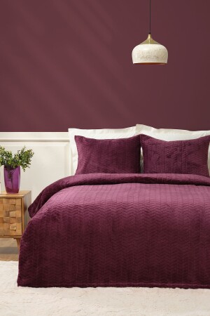 Plum Single Wellsoft Bedspread 200. 21. 01. 0157 - Karaca Home