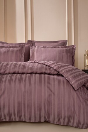 مجموعة غطاء غطاء من خياطات من الخيزران المزدوجة - Plum YTSGRPIST-1562820 - Yataş