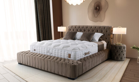 Plumy Base + Headboard + Mattress - Cadde Yıldız