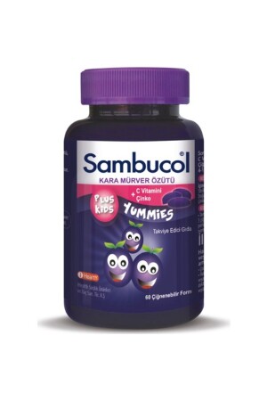 Plus Kids Yummies 60 Chewable Form - Sambucol
