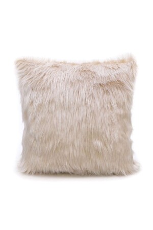 Plush Throw Pillow Cover - Bone - Cango Home