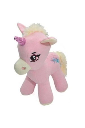 Plush Unicorn Pony Unicorn Pink 50 cm - Selay Peluş