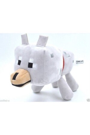 Plush Wolf 22 Cm (wolf Character) wolfwhite - Minecraft