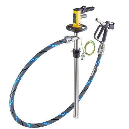 Pneumatic pump set for barrels and containers LUTZ Set Ex, 1000 mm - Lutz