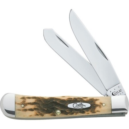 Pocket knife Case CV Amber Bone Trapper - W.R. Case & Sons Cutlery Co.