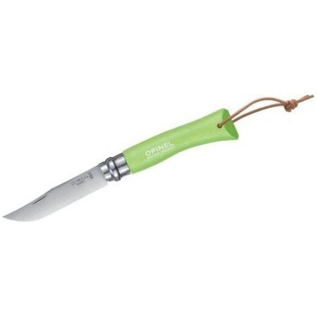 Pocket knife Opinel Trekking No.7, stainless steel blade, green handle - Opinel