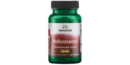 Policosanol, 20mg - 60 caps - Swanson
