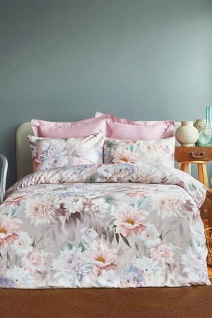 Poliere Digital Satin-Bettbezug-Set Ck. ISS-MAM-621995 - İssimo Home