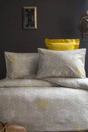 Polina Ranforce Duvet Cover Set Double Issimo-Rf-Ç. K-N. T-Polina - İssimo Home