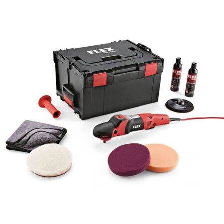 Polishing machine with accessory set FLEX PE 14-2 - FLEX Polishers