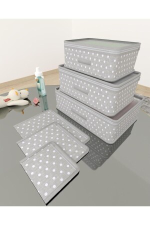 Polka Dot Baby Birth Hospital Exit Organization Bag - Homelife Ev Tekstil