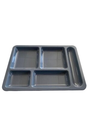 Polycarbonate 5 Compartment Self Service Table D'hote 39x28 Cm INT-CELIKAY121 - ÇELİKAY