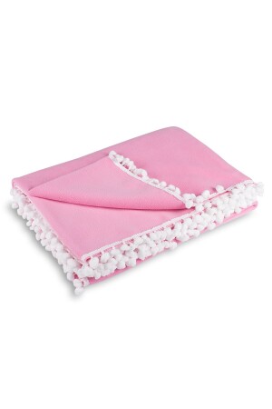 Pom-Pom Polar Knee Blanket 130X170 Cm - Bc Home